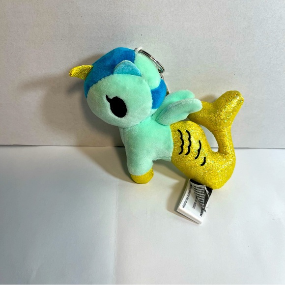 Tokidoki Aurora Sea Green unicorn 4.5 inches keychain - Picture 2 of 7